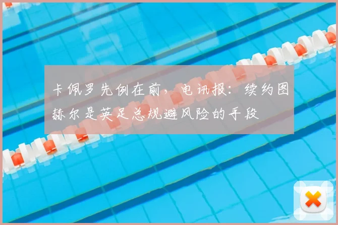 卡佩罗先例在前，电讯报：续约图赫尔是英足总规避风险的手段